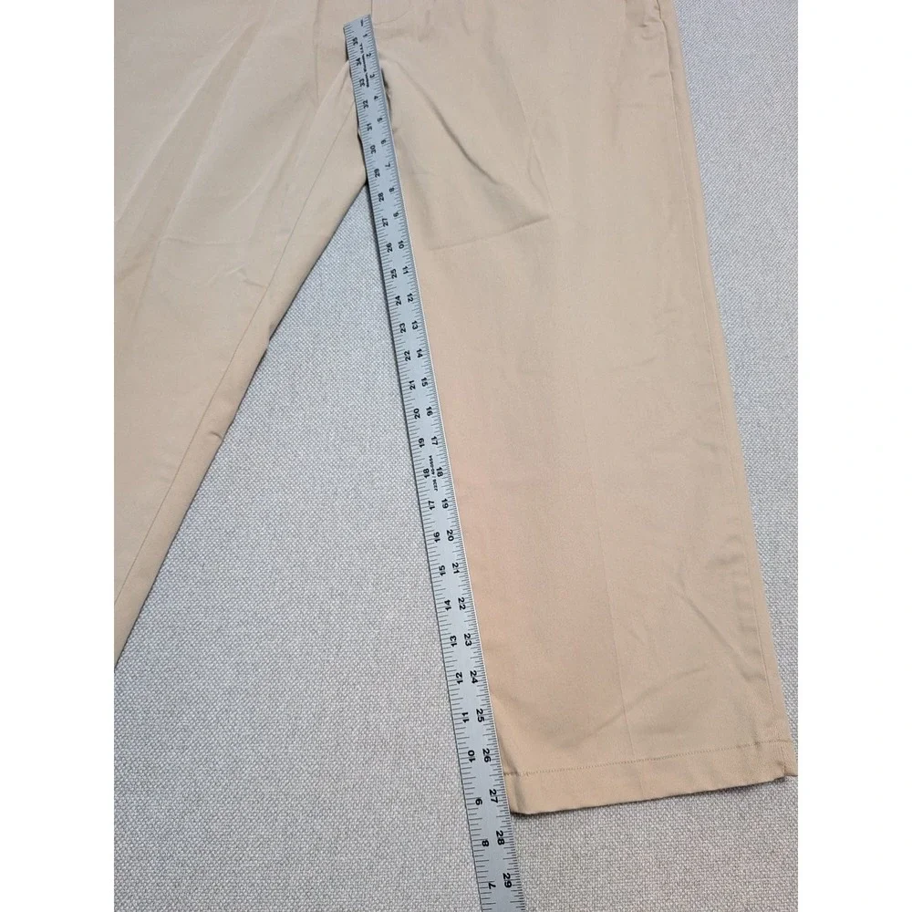 Brooks Brothers Men's Khaki Advantage Chino Pants Regular 42x30 Cotton Stretch